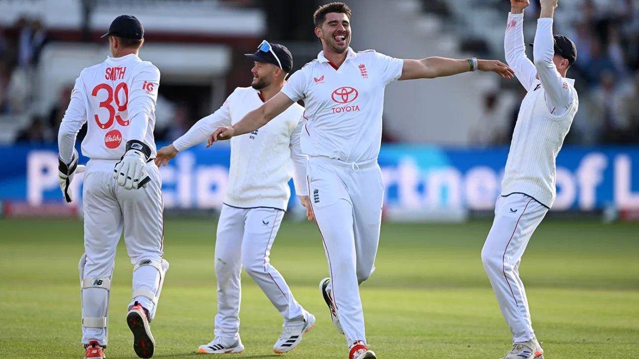 ENG vs. NZ 2026, 1. Testspielbericht ENG vs. NZ, 04. – 07. Juni 2026