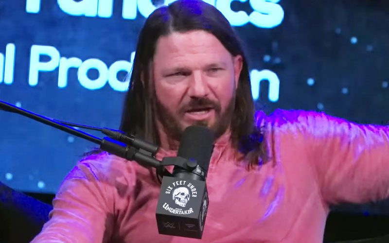 AJ Styles sagt, Siege und Niederlagen in der WWE hätten keine Bedeutung