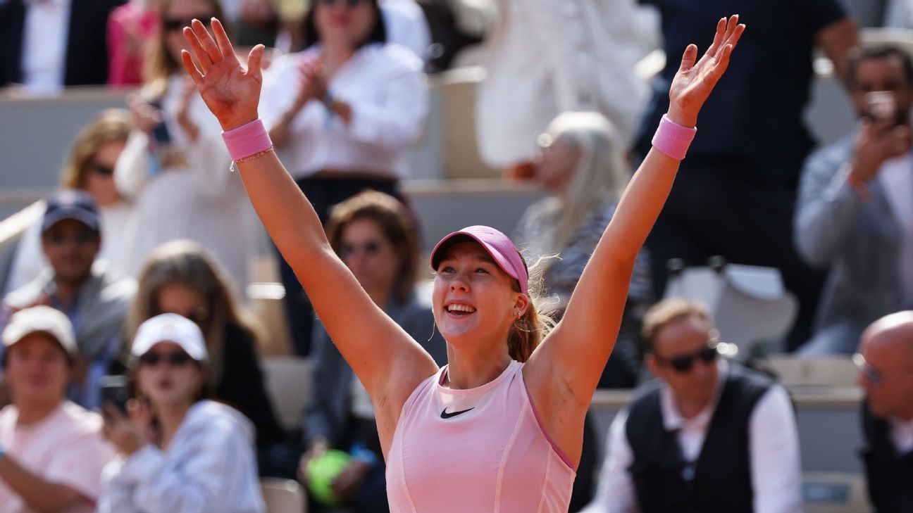 Andreeva schlägt Chwalinska bei den French Open und holt sich ihren ersten Grand-Slam-Titel