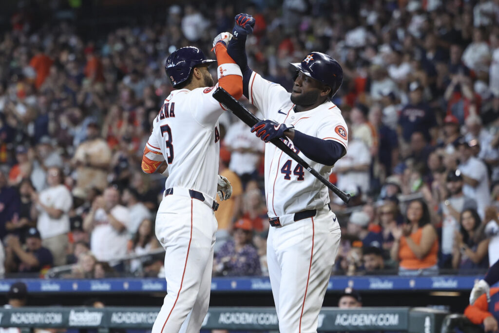 Astros GM: „Keine Diskussionen“ über den Tausch von Alvarez und Peña