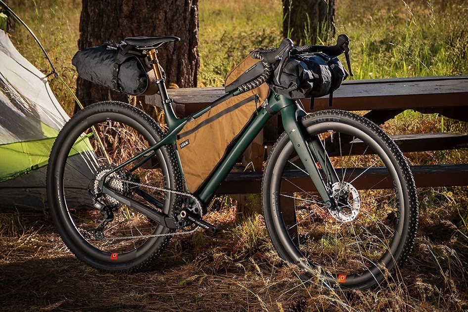 the custom-outfitted Evil Chamois Hagar bike in the SBTS 5 Bucks a Foot campaign