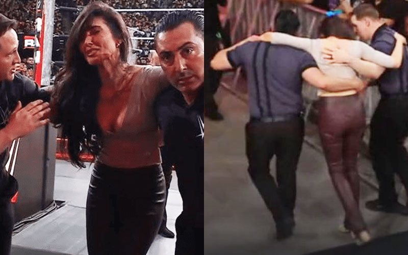 Cathy Kelly spricht über die Zukunft der WWE im Ring, nachdem sie während des Raw-Matches schockiert war