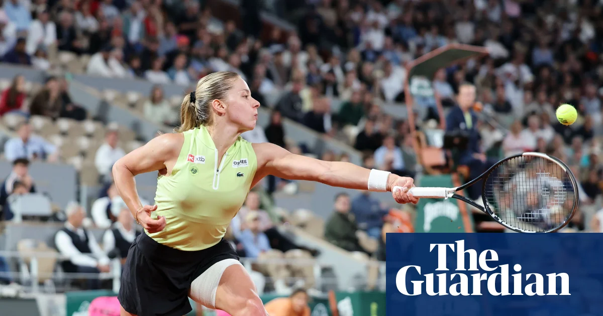 Cwalinska steht am Rande der Geschichte, nachdem er bei den French Open eine Karte abgeschnitten hat | French Open