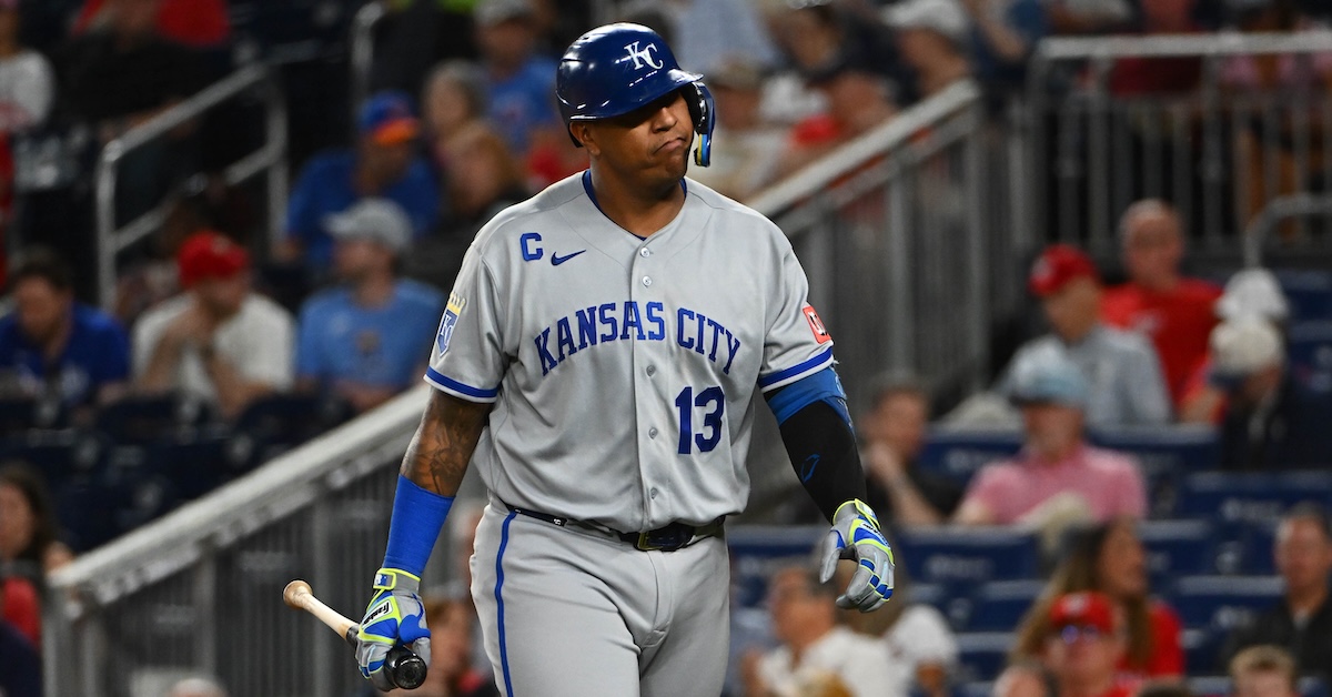 Das Tragewerkzeug von Salvador Perez ist verschwunden