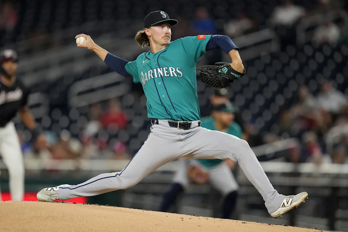 Dass ein bisschen Regen nicht schadet, bewiesen die Mariners mit einem 10:2-Sieg gegen die Nationals