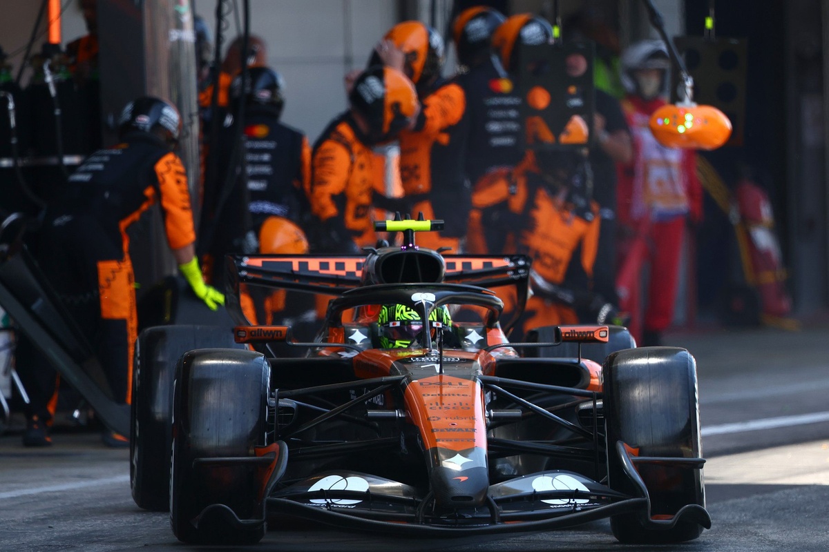 Dem titelgekrönten McLaren gelang es in der F1 2026 nicht, dies zu wiederholen