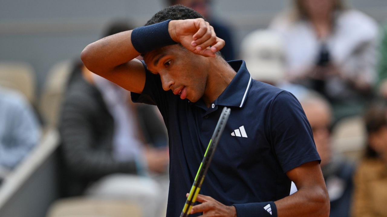 Der Kanadier Felix Auger-Aliassime schied im Viertelfinale der French Open aus