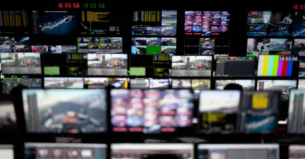 Die Formel 1 im Fernsehen zu zeigen, ist ein komplexer Prozess