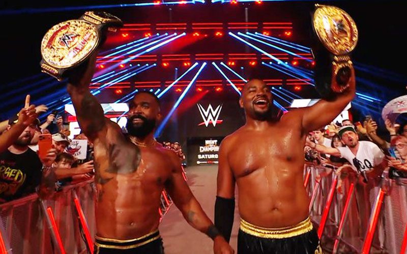 Die Street Profits gewinnen die World Tag Team-Titel nach der Rückkehr von Joe Hendry am 22. Juni bei WWE RAW