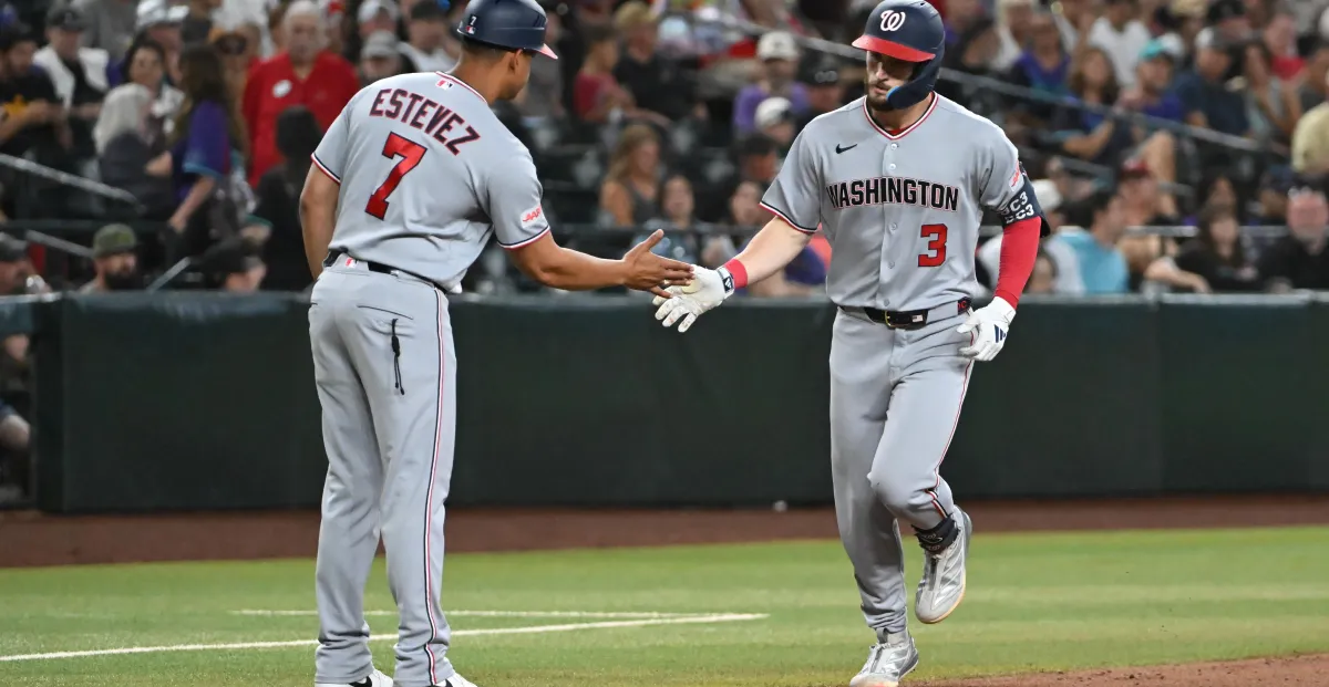 Die Washington Nationals bleiben Straßenkrieger, wobei Curtis Mead und Dylan Cruz für die Macht sorgen