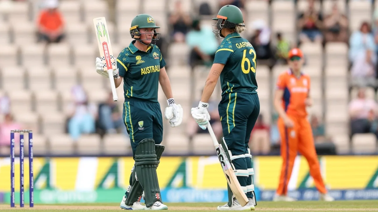 Frauen-T20-Weltmeisterschaft 2026, 14. Spiel zwischen AUS-W und NL-W, Spielbericht Gruppe 1, 20. Juni 2026