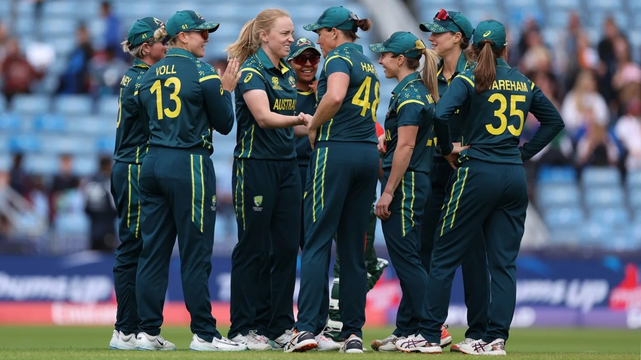 Frauen-T20-Weltmeisterschaft 2026, AUS-W vs. BAN-W 9. Spielbericht, Gruppe 1, 17. Juni 2026