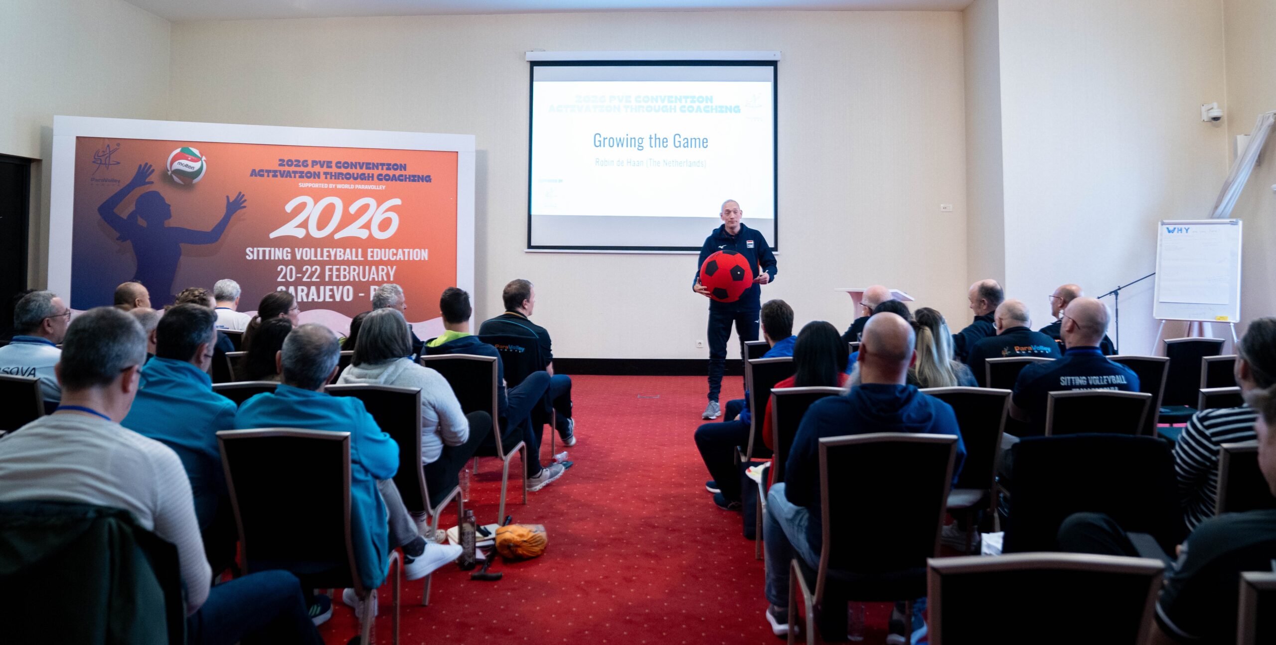 Globale Zusammenarbeit und Training im Mittelpunkt der historischen PVE-Konferenz in Sarajevo < World ParaVolleyWorld ParaVolley