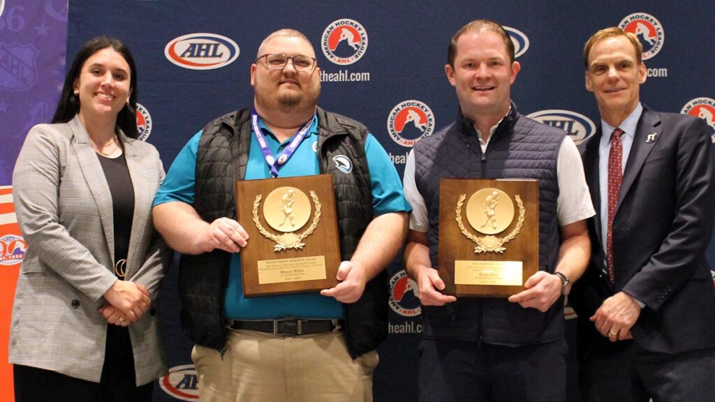 Holt und Wilkes zu Gewinnern der AHL Business Awards ernannt | TheAHL.com
