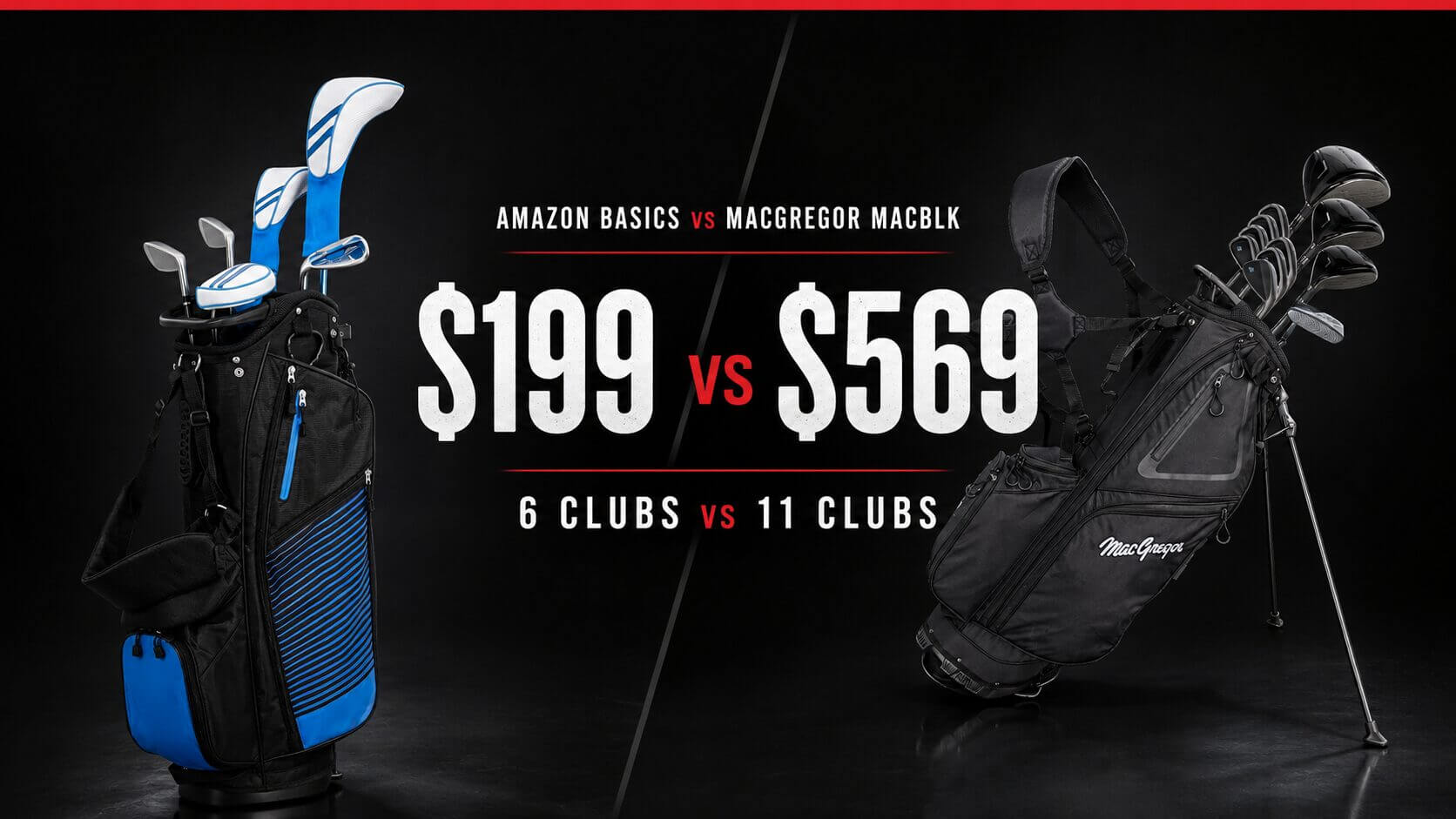 Ich habe ein 199-Dollar-Golfset von Amazon mit einem besseren Einsteigerset verglichen