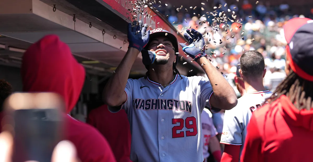 James Wood spielt für die Washington Nationals auf einem absurden Niveau