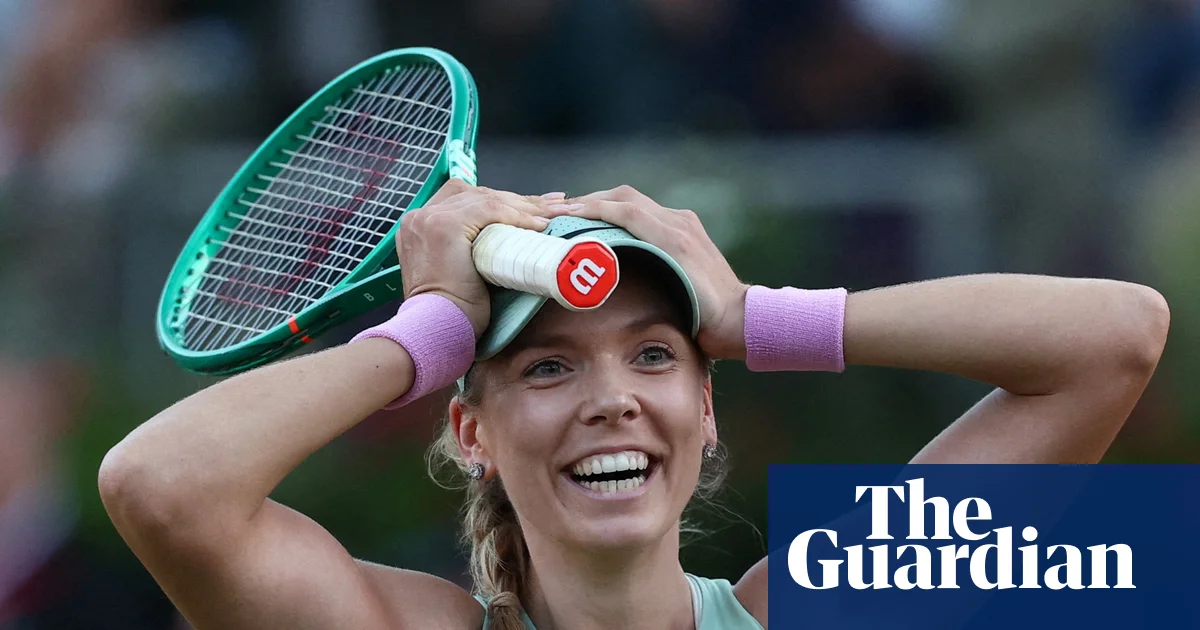 Katie Poulter verblüfft Rybakina und holt sich den höchsten Sieg, nachdem Raducano die Queen's Party eröffnet | Tennis
