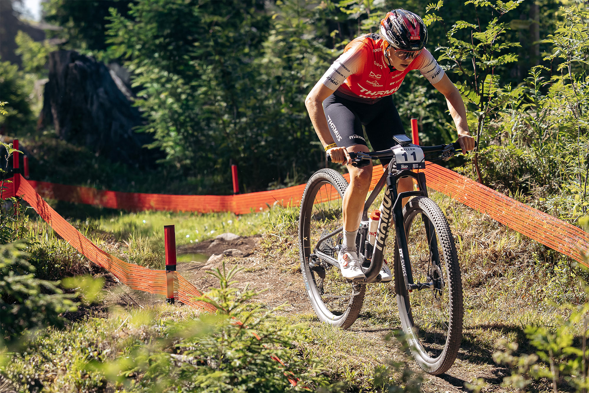prototype 32" Thömus Lightrider R4 World Cup XC race bike tested in Lenzerheide, Thoemus Thomus cross-country bike, Alessandra Keller