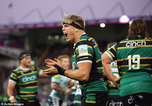 Henry Pollock bewies, dass er mehr als nur reden konnte, als er die Northampton Saints im PREM-Rugby-Finale festhielt