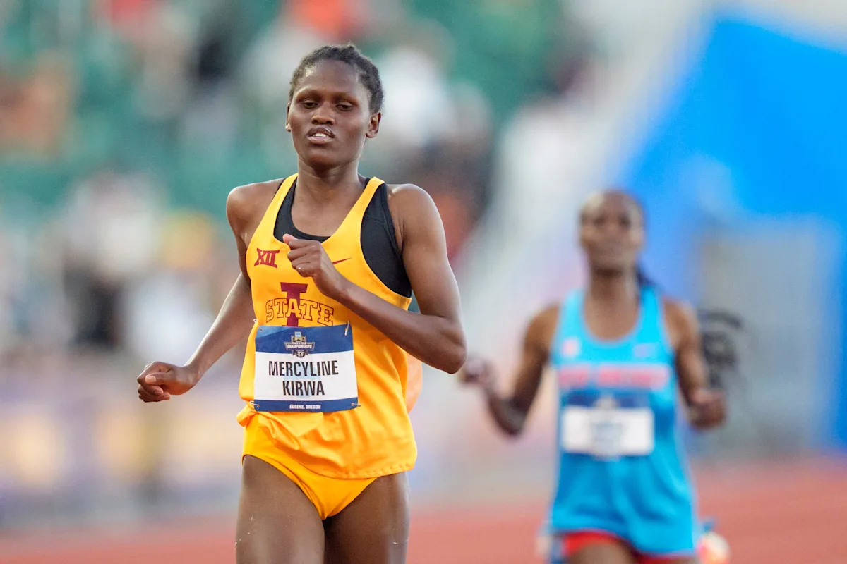 Mercyline Kirwa aus Iowa State orchestriert die Überraschung und gewinnt den NCAA-10-km-Titel