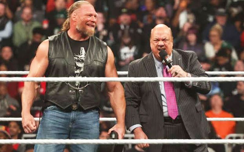 Paul Heyman erklärt, warum er Brock Lesnars Namen wie eine Drohung ausspricht