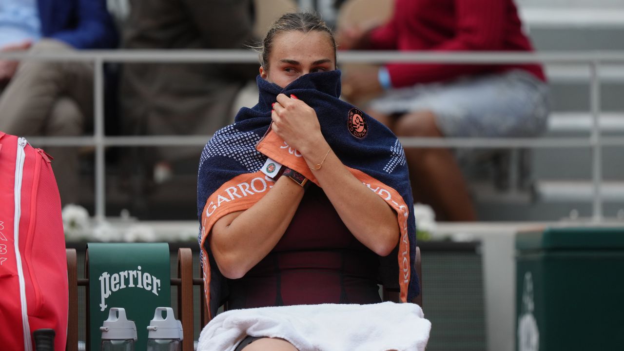 Sabalenka verliert im Viertelfinale der French Open: „Ich möchte jetzt einfach mit dem Tennis aufhören“