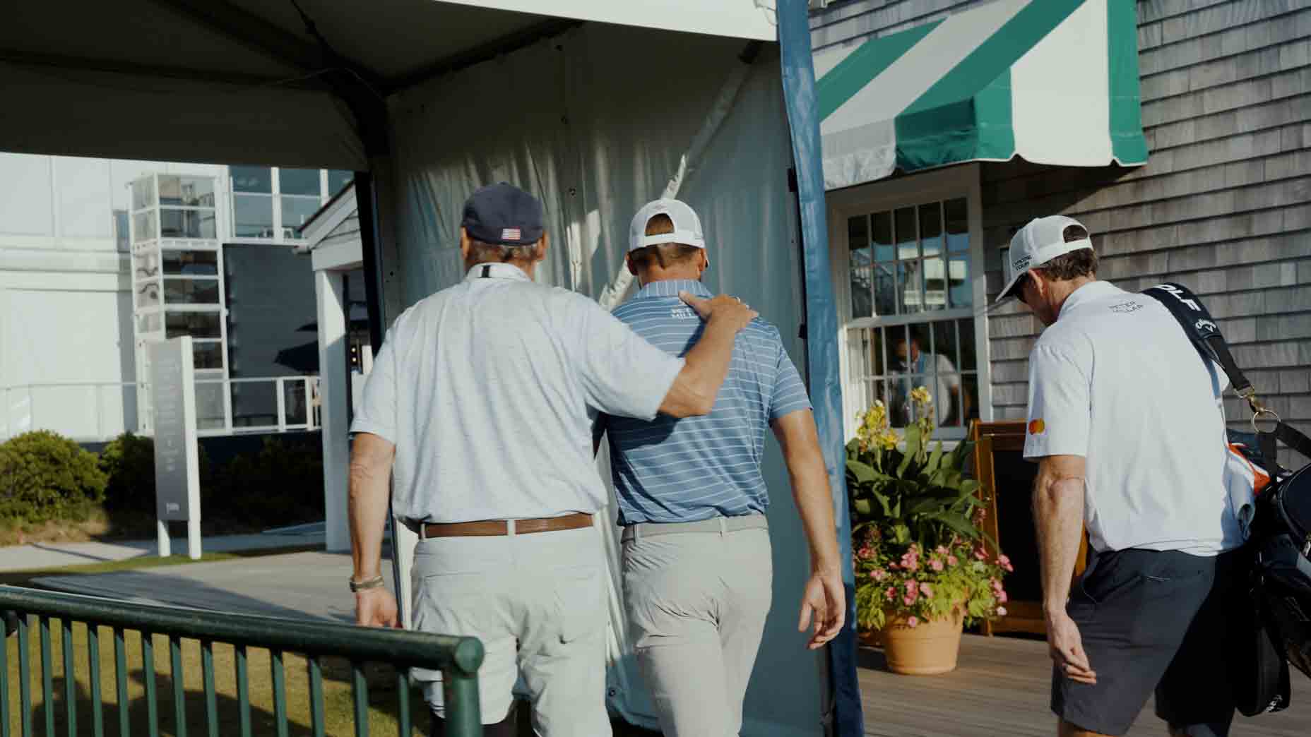 Sam Burns erfährt das Schicksal der US Open. Dann brachten ihn die Worte meines Vaters zum Weinen