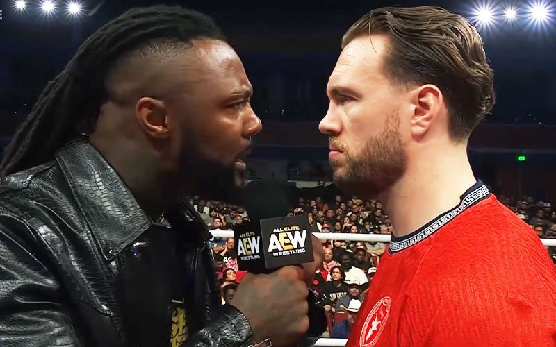 Swerve Strickland erklärt, warum er während AEW Dynamte die F-Bombe auf Will Ospreay abgeworfen hat