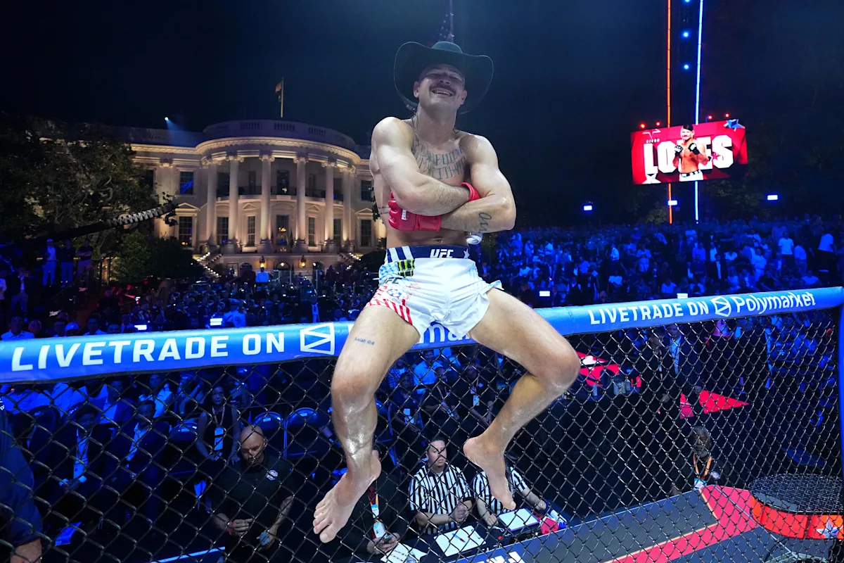 UFC Freedom 250-Ergebnisse: Diego Lopez besiegt Steve Garcia durch einen brutalen Knockout und eröffnet damit das Event im Weißen Haus