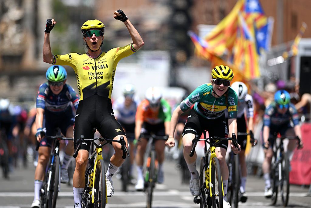 BARCELONA, SPAIN - JUNE 21: Marianne Vos of Netherlands and Team Visma