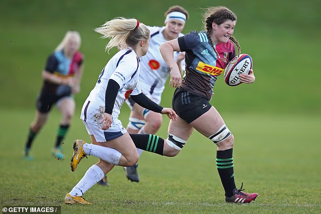 Flügelspielerin Anna Caples spielte für Harlequins