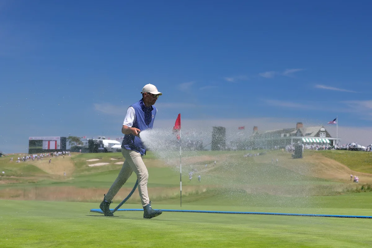 Was ist eine Grünspritze? Genau das plant die USGA während der U.S. Open in Shinnecock
