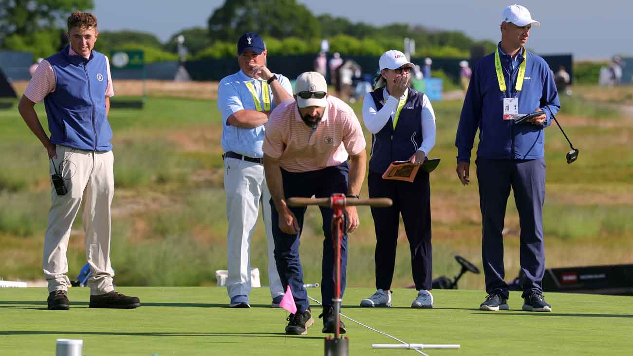 Wenn Sie sich wegen der Grüns bei den US Open Sorgen machen, sollten Sie das nicht tun