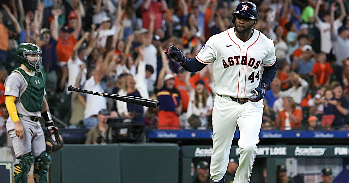 Yordan Alvarez ist ein echter Kandidat für die Triple Crown