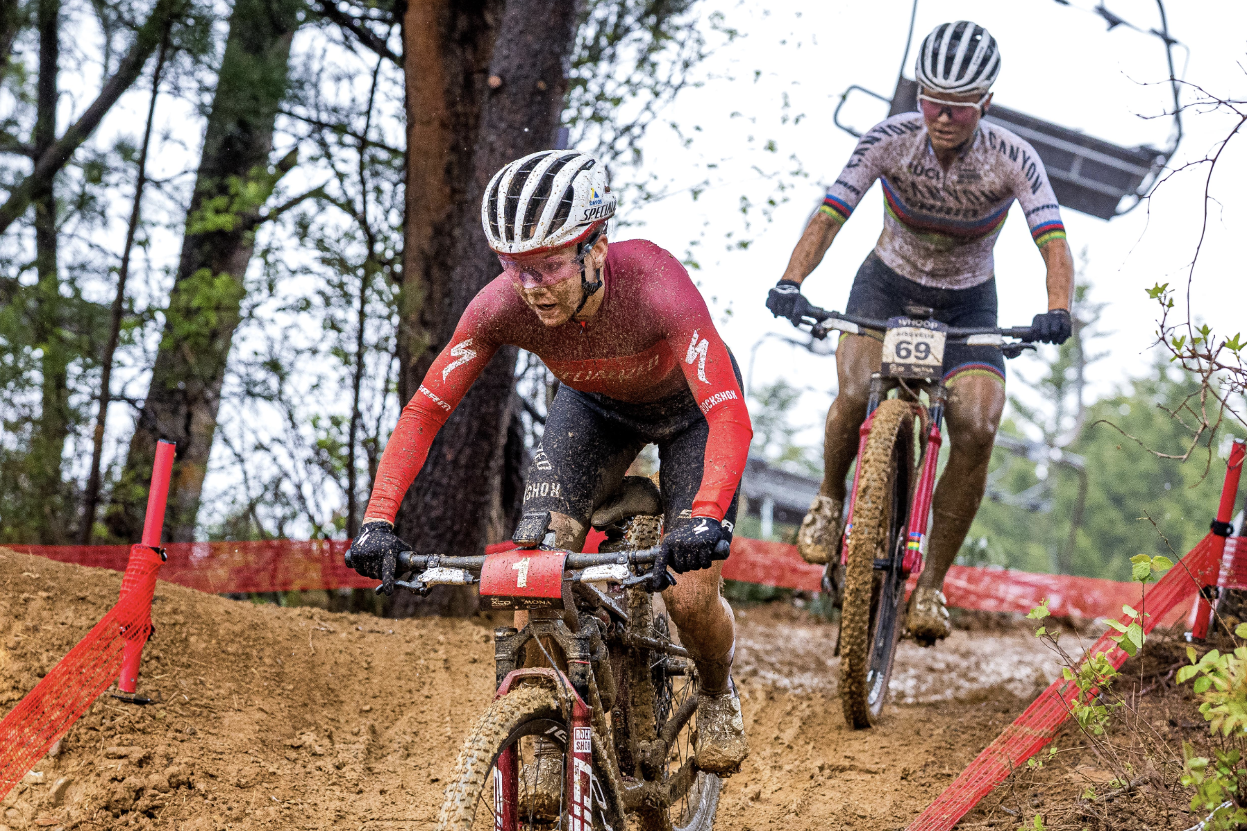 „Ich hatte keinen Plan, ich habe nur versucht zu überleben“ – Dänischer Fahrer holt sich zum ersten Mal den Sieg bei der Mountainbike-XCC-Weltmeisterschaft, während Veteranen im tückischen Regen und Schlamm kämpfen