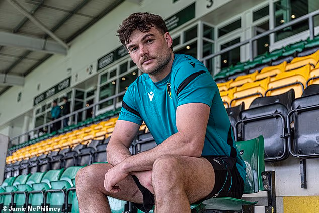 George Furbank, der am Freitagabend für Northampton im Achtelfinale der Champions League gegen Castres starten wird, sagt: